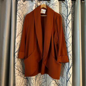 Ricki's 3/4 sleeve Orange Blazer